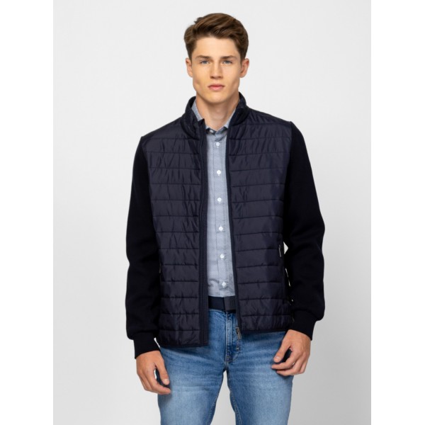 Heavy Tools HAMELO Férfi kötött pulóver és kardigán / navy