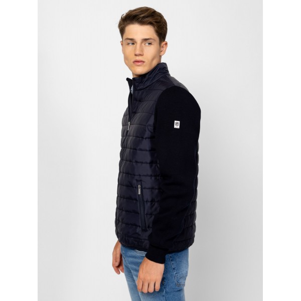 Heavy Tools HAMELO Férfi kötött pulóver és kardigán / navy