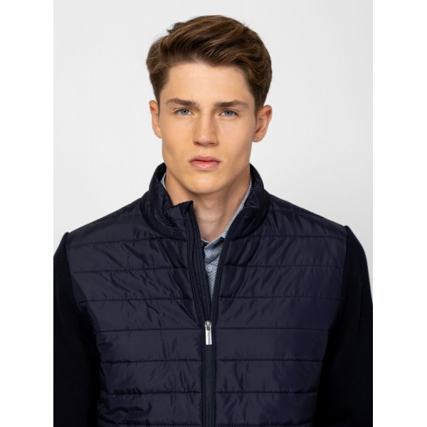 Heavy Tools HAMELO Férfi kötött pulóver és kardigán / navy