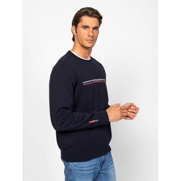 Heavy Tools DARCA Férfi környakas felső / navy