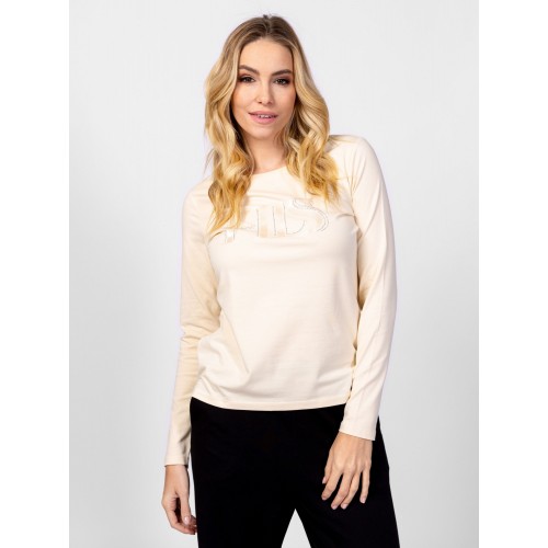 Heavy Tools CALLID Női hosszúujjú póló / vanilla