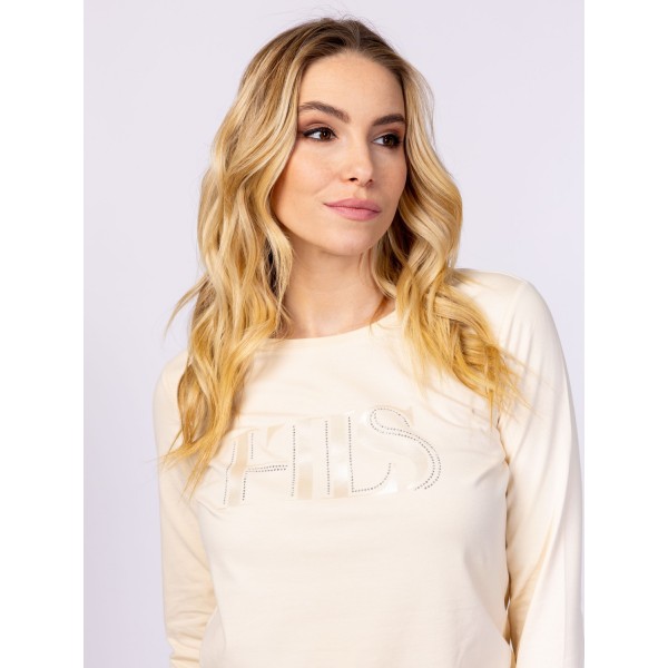 Heavy Tools CALLID Női hosszúujjú póló / vanilla