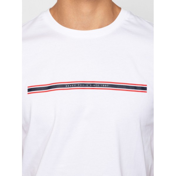 Heavy Tools MENIO Férfi rövidujjú póló / white