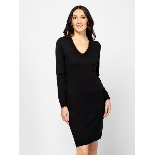 Heavy Tools HALIKW25 Női kötött ruha / black