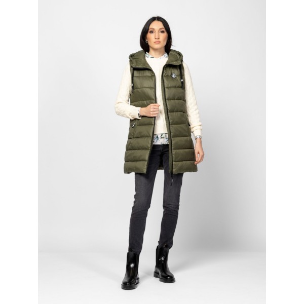 Heavy Tools WILNAW25 Női mellény / olive