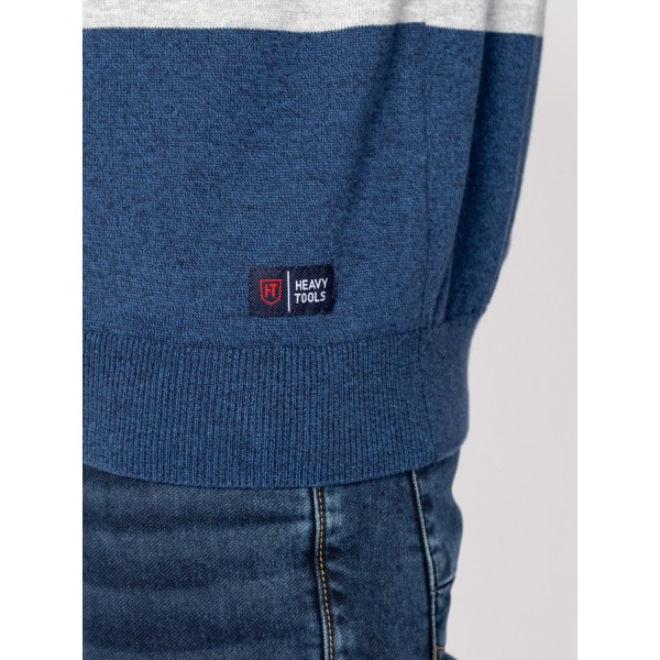 Heavy Tools HOLSY Férfi kötött pulóver és kardigán / sangria