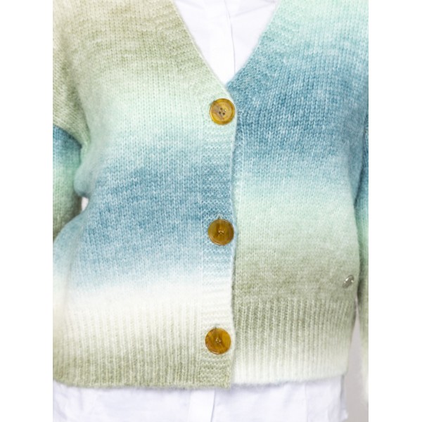 Heavy Tools HANGA Női kötött pulóver és kardigán / lightmoss