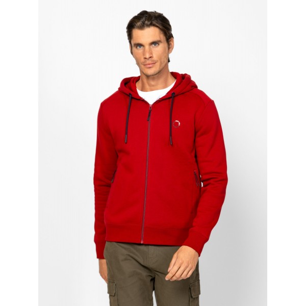 Heavy Tools SALAN Férfi kapucnis felső / sangria