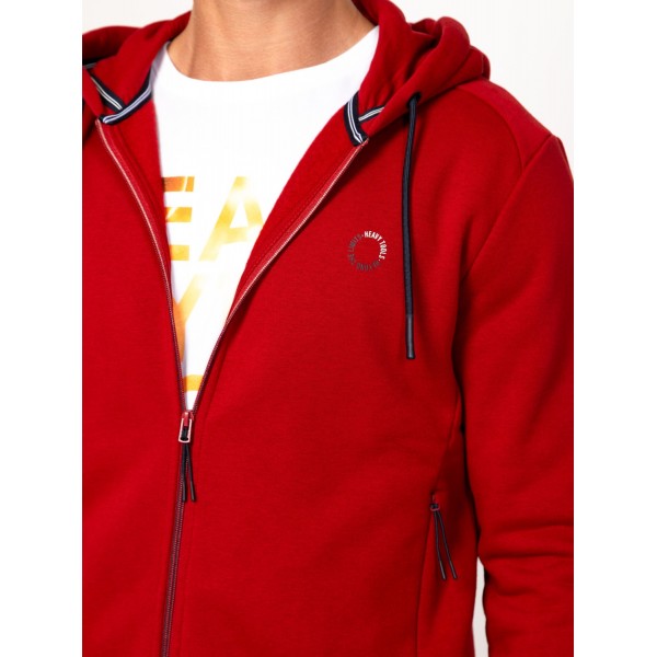 Heavy Tools SALAN Férfi kapucnis felső / sangria