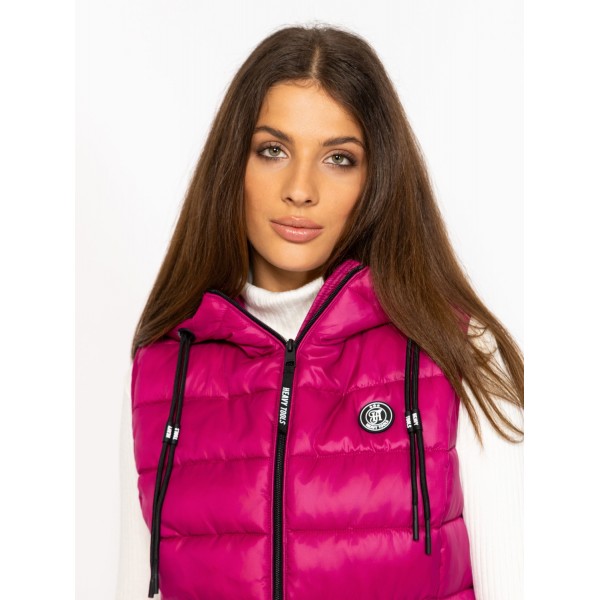 Heavy Tools WEFAW25 Női mellény / berry