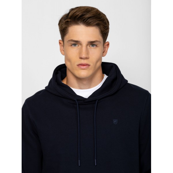 Heavy Tools SELF Férfi kapucnis felső / navy