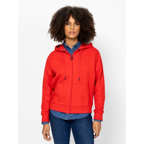 Heavy Tools SAMBI Női kapucnis felső / red