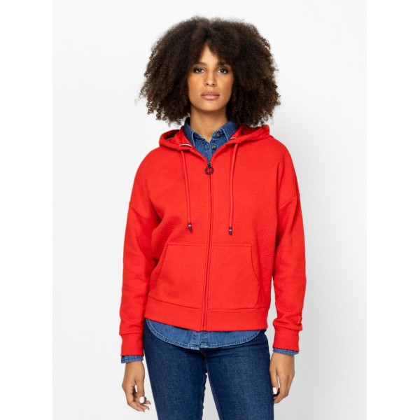 Heavy Tools SAMBI Női kapucnis felső / red