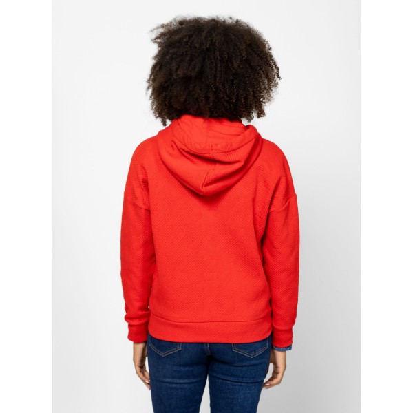 Heavy Tools SAMBI Női kapucnis felső / red