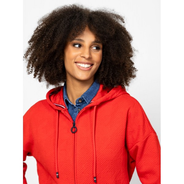 Heavy Tools SAMBI Női kapucnis felső / red