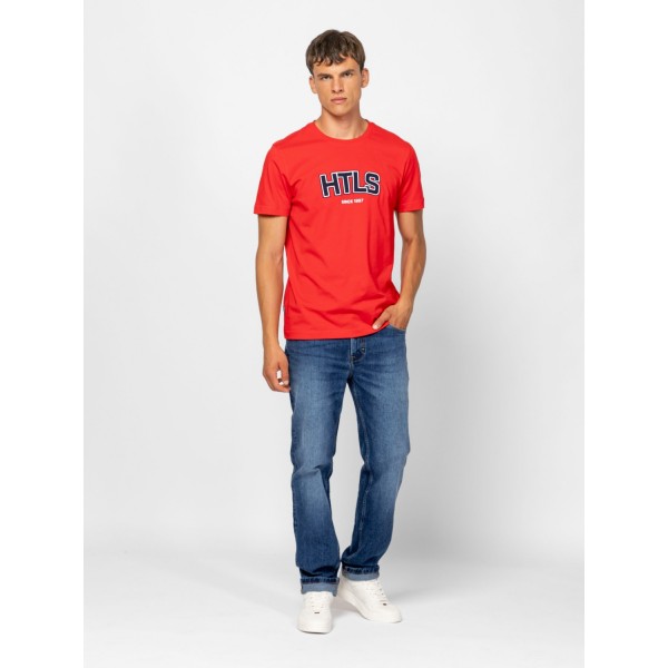 Heavy Tools MARDA Férfi rövidujjú póló / red