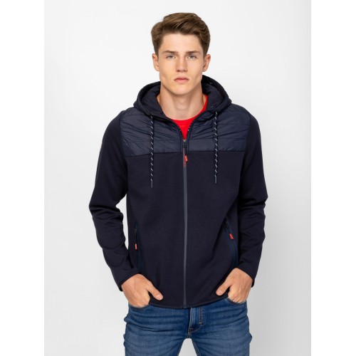 Heavy Tools SANDAR Férfi kapucnis felső / navy