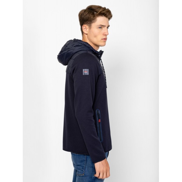 Heavy Tools SANDAR Férfi kapucnis felső / navy