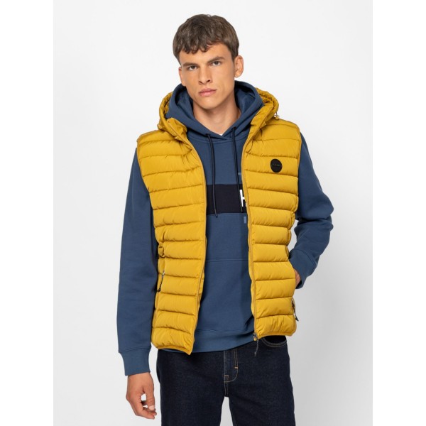 Heavy Tools WANTIW25 Férfi mellény / dijon