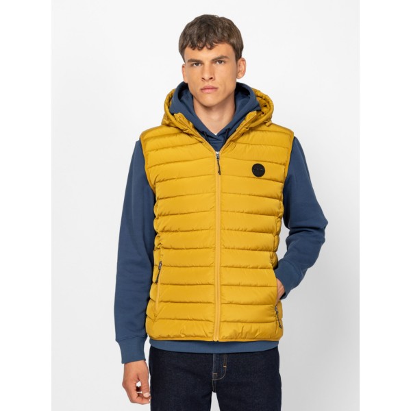 Heavy Tools WANTIW25 Férfi mellény / dijon