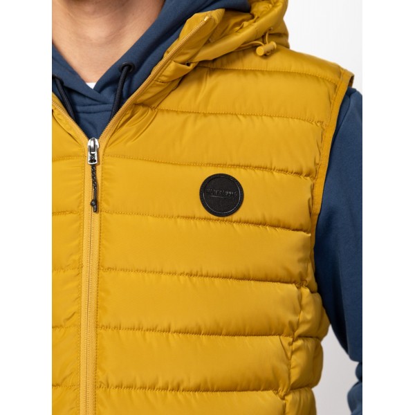 Heavy Tools WANTIW25 Férfi mellény / dijon