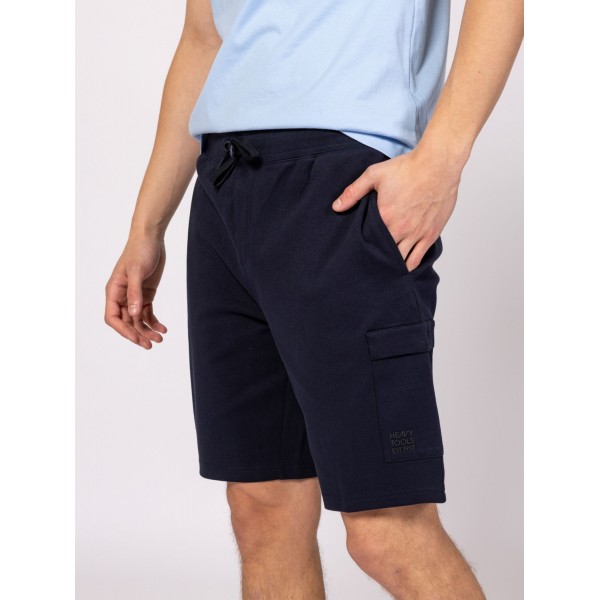 Heavy Tools ZUMI Férfi jogging rövidnadrág / navy