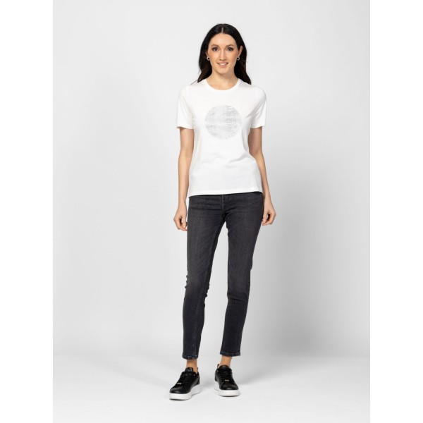 Heavy Tools MEDY Női rövidujjú póló / ecru