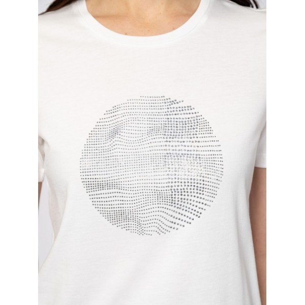 Heavy Tools MEDY Női rövidujjú póló / ecru