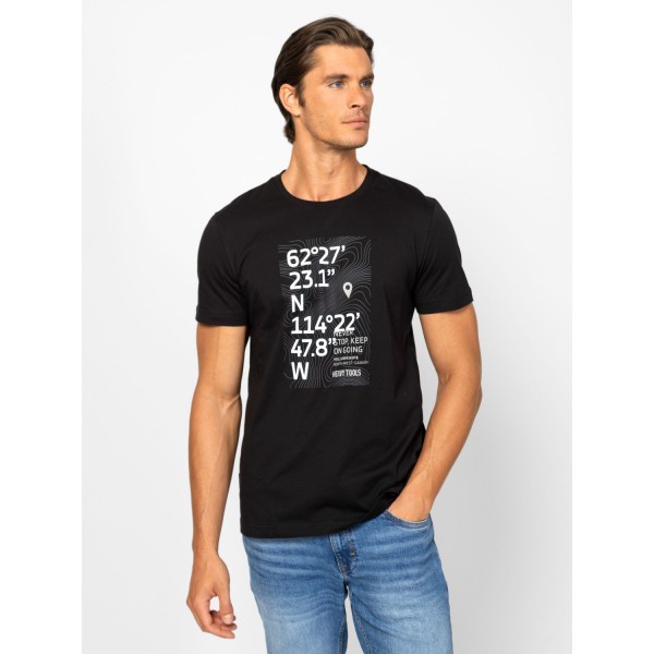 Heavy Tools MARICO Férfi rövidujjú póló / black