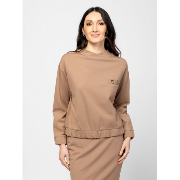 Heavy Tools DANEKA Női környakas felső / mocha