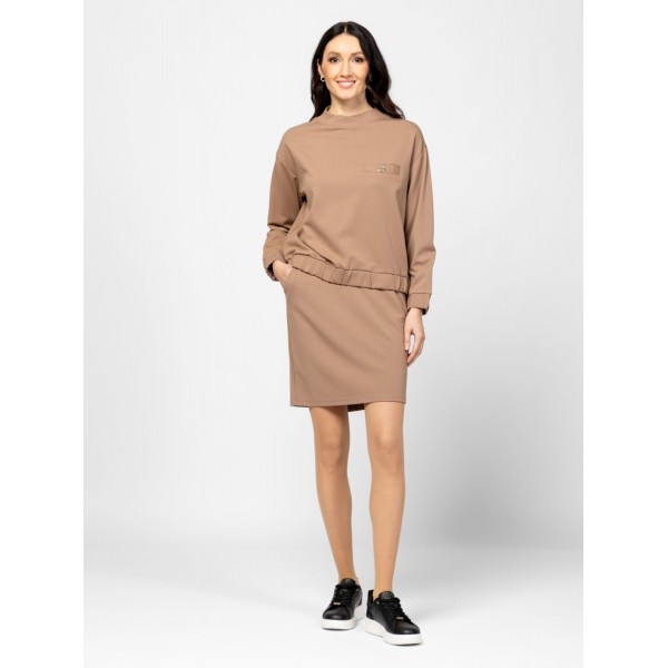 Heavy Tools DANEKA Női környakas felső / mocha