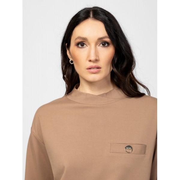 Heavy Tools DANEKA Női környakas felső / mocha