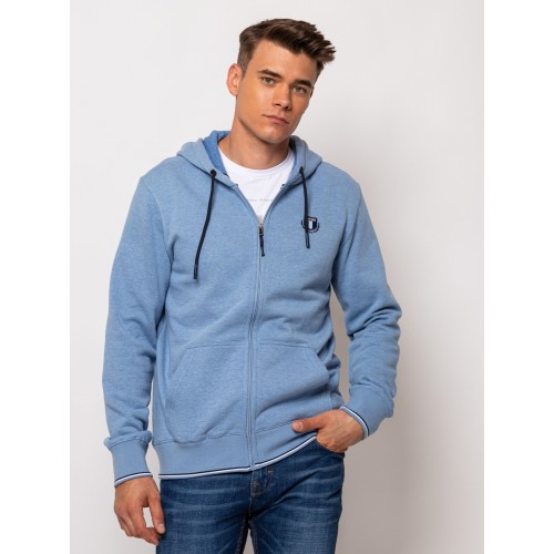 Heavy Tools SOUL Férfi kapucnis felső / lightblue