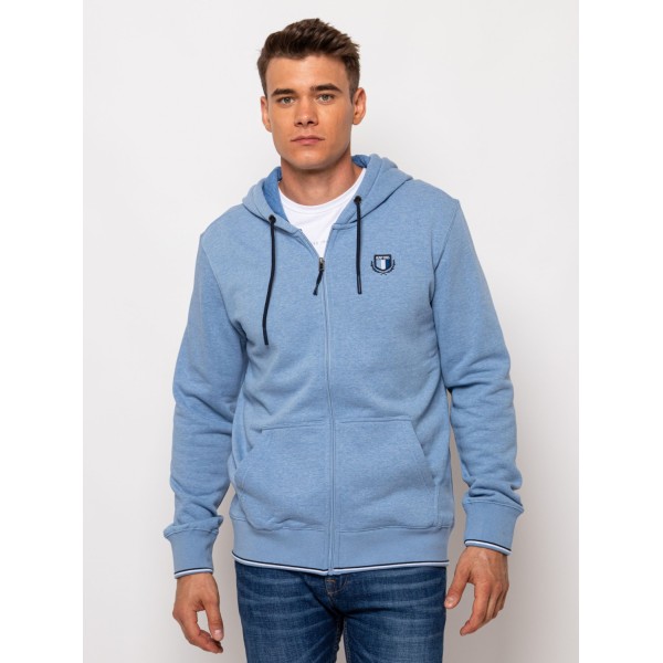 Heavy Tools SOUL Férfi kapucnis felső / lightblue