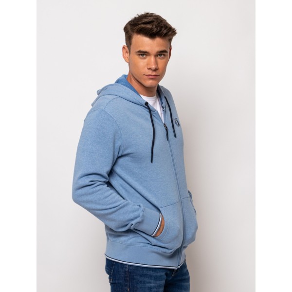 Heavy Tools SOUL Férfi kapucnis felső / lightblue