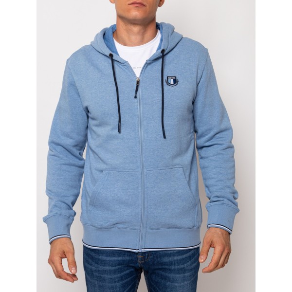 Heavy Tools SOUL Férfi kapucnis felső / lightblue