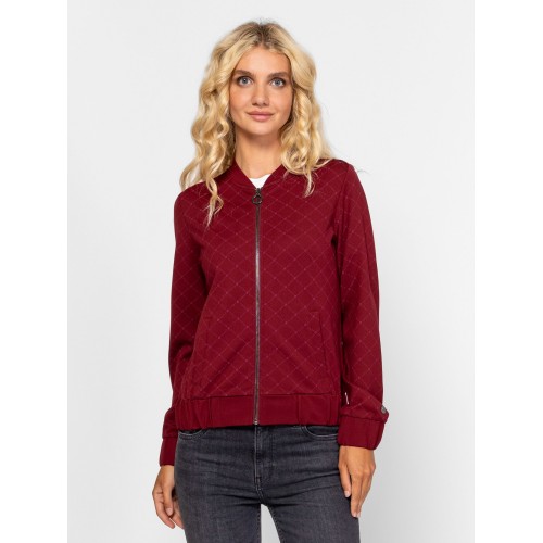 Heavy Tools TACIA Női állónyakas felső / burgundy