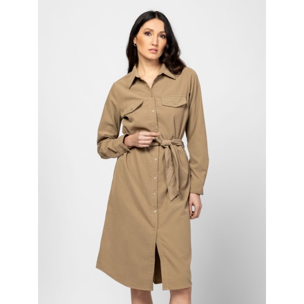 Heavy Tools VARTINA Női vászonruha / sand