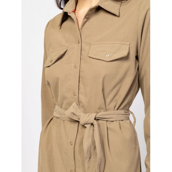 Heavy Tools VARTINA Női vászonruha / sand