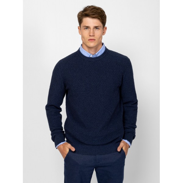 Heavy Tools HELVETW25 Férfi kötött pulóver és kardigán / jeans