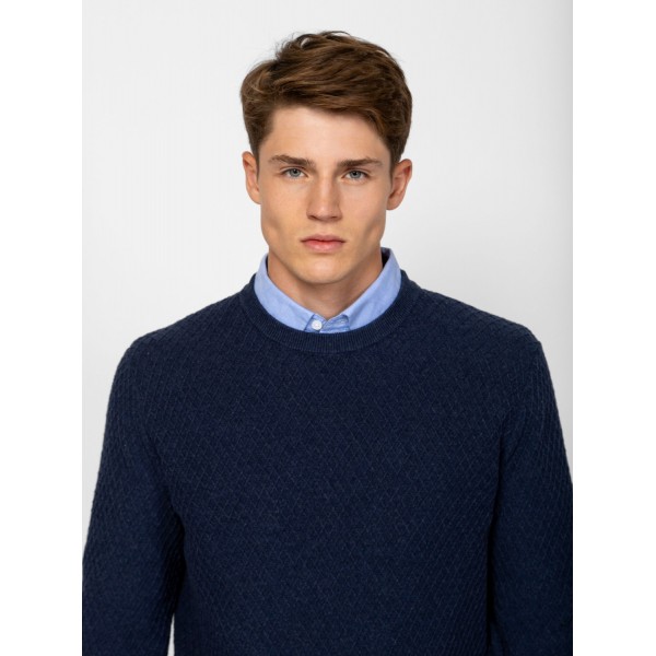 Heavy Tools HELVETW25 Férfi kötött pulóver és kardigán / jeans