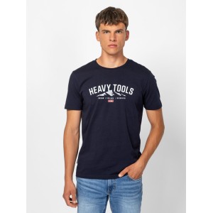 Heavy Tools MAREA Férfi rövidujjú póló / navy