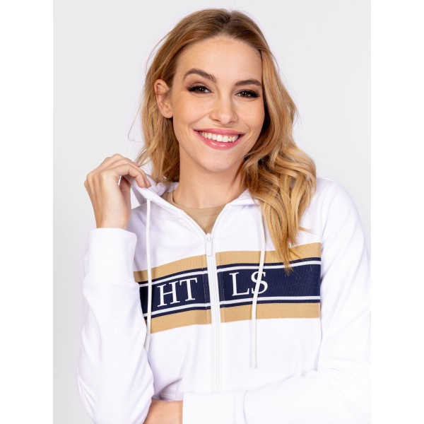 Heavy Tools SALVIA Női kapucnis felső / white