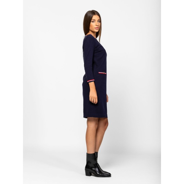 Heavy Tools HIRSHEW25 Női kötött ruha / navy