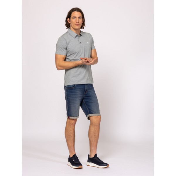 Heavy Tools DODGER Férfi galléros rövidujjú póló / khaki