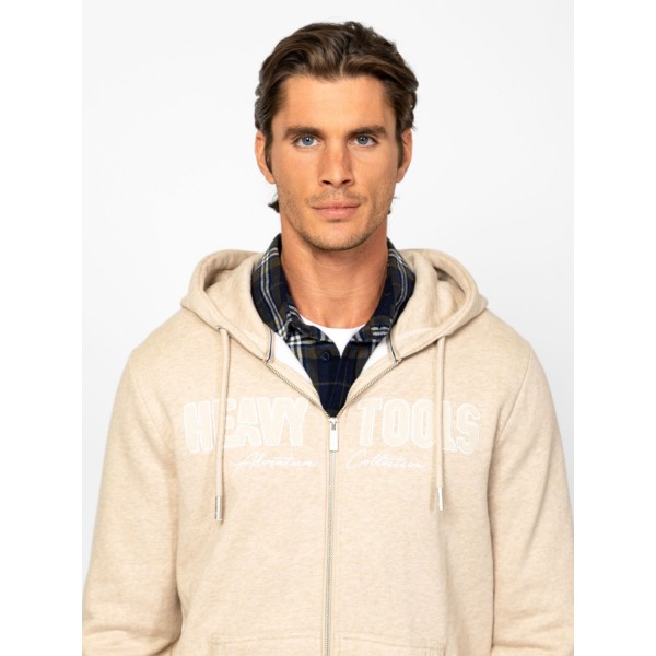 Heavy Tools SALTER Férfi kapucnis felső / sesame