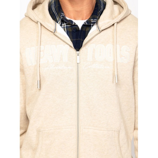 Heavy Tools SALTER Férfi kapucnis felső / sesame