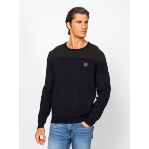 Heavy Tools HORIZO Férfi kötött pulóver és kardigán / olive