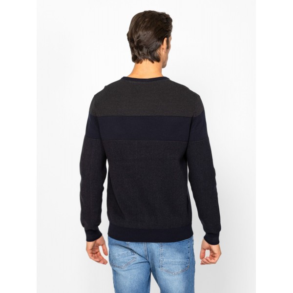 Heavy Tools HORIZO Férfi kötött pulóver és kardigán / olive