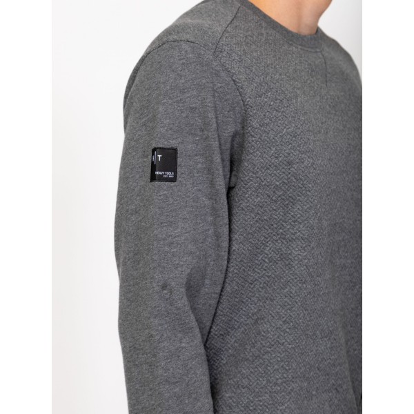 Heavy Tools DALBERT Férfi környakas felső / frost